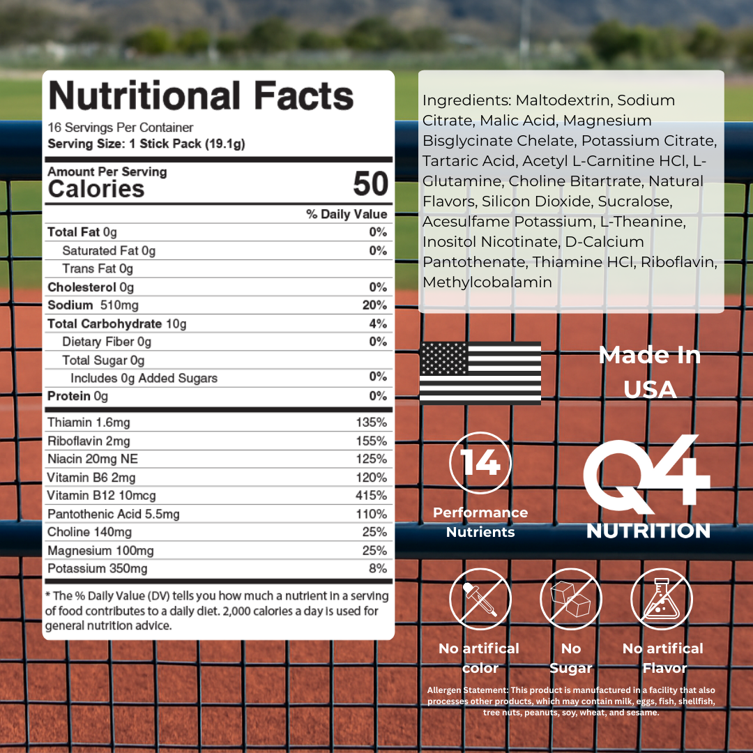 Watermelon Showtime Performance Hydration Sticks - 16 Pack