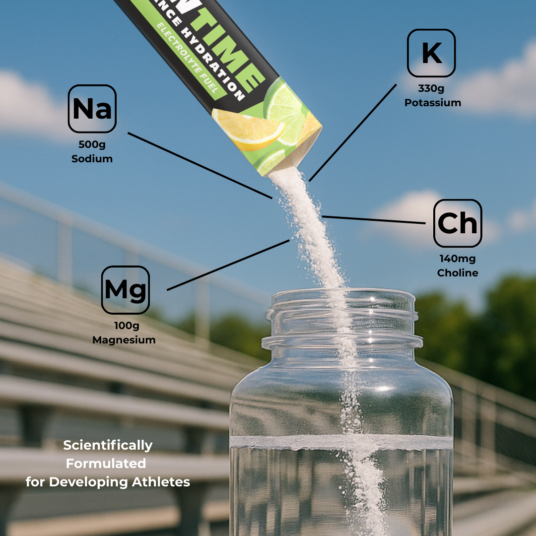 Lemon Lime Showtime Performance Hydration Sticks - 16 Pack